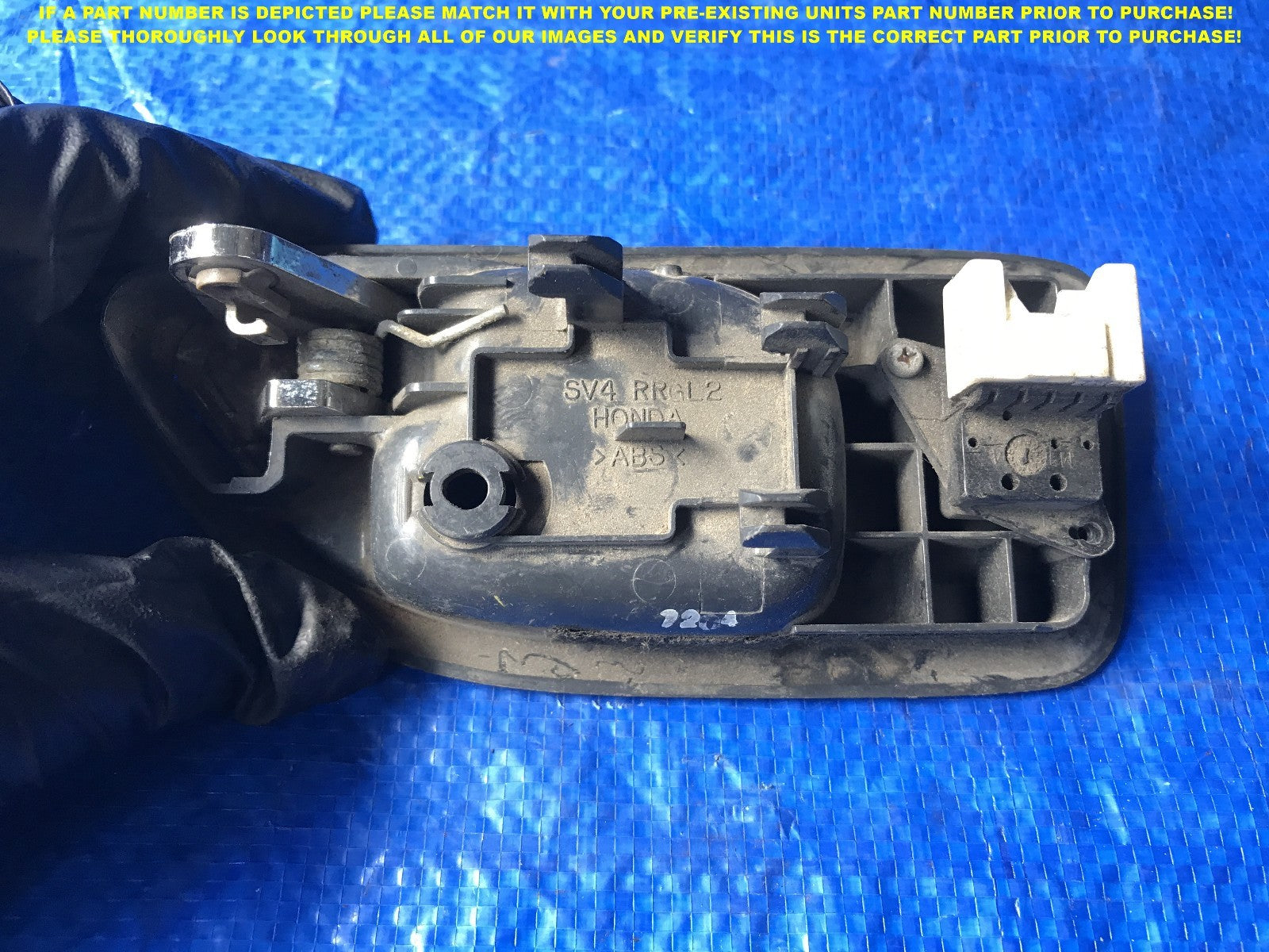 OEM 1994 1995 1996 1997 HONDA ACCORD DRIVER LEFT REAR INTERIOR DOOR HANDLE  1