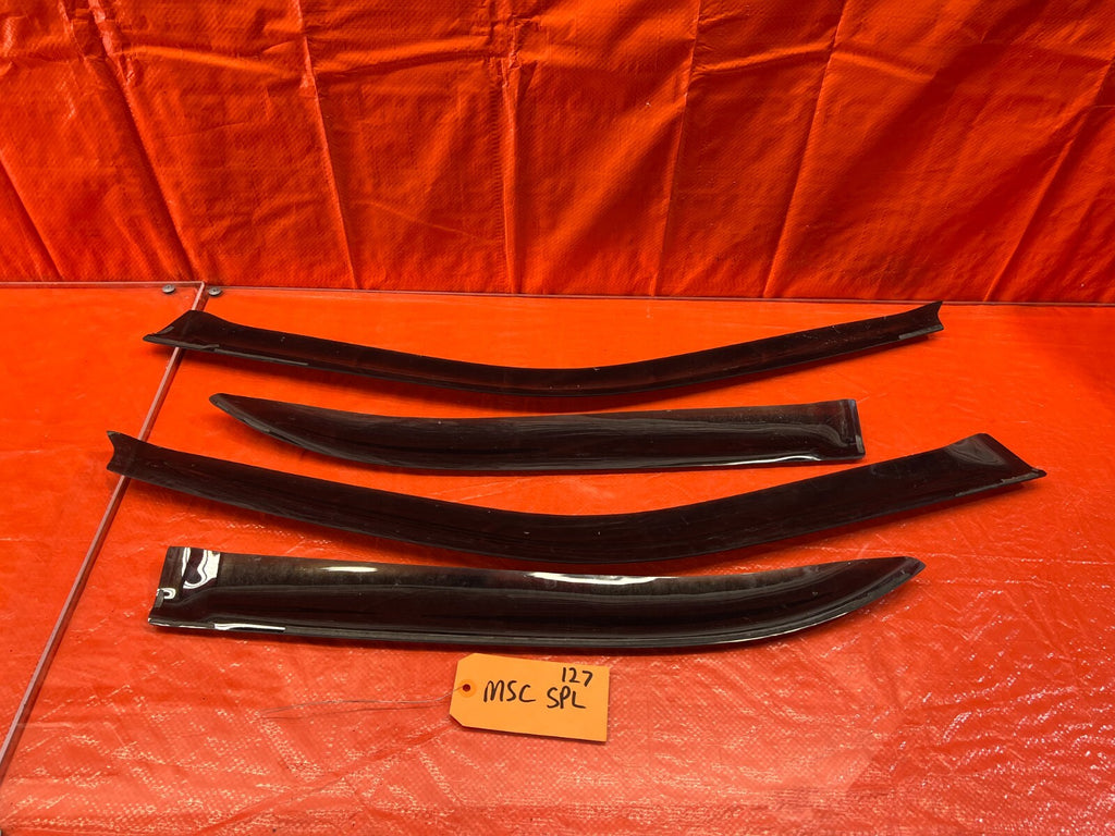 96 00 HONDA CIVIC   SEDAN   WINDOW VISOR SET   LEFT RIGHT FRONT REAR   #12710