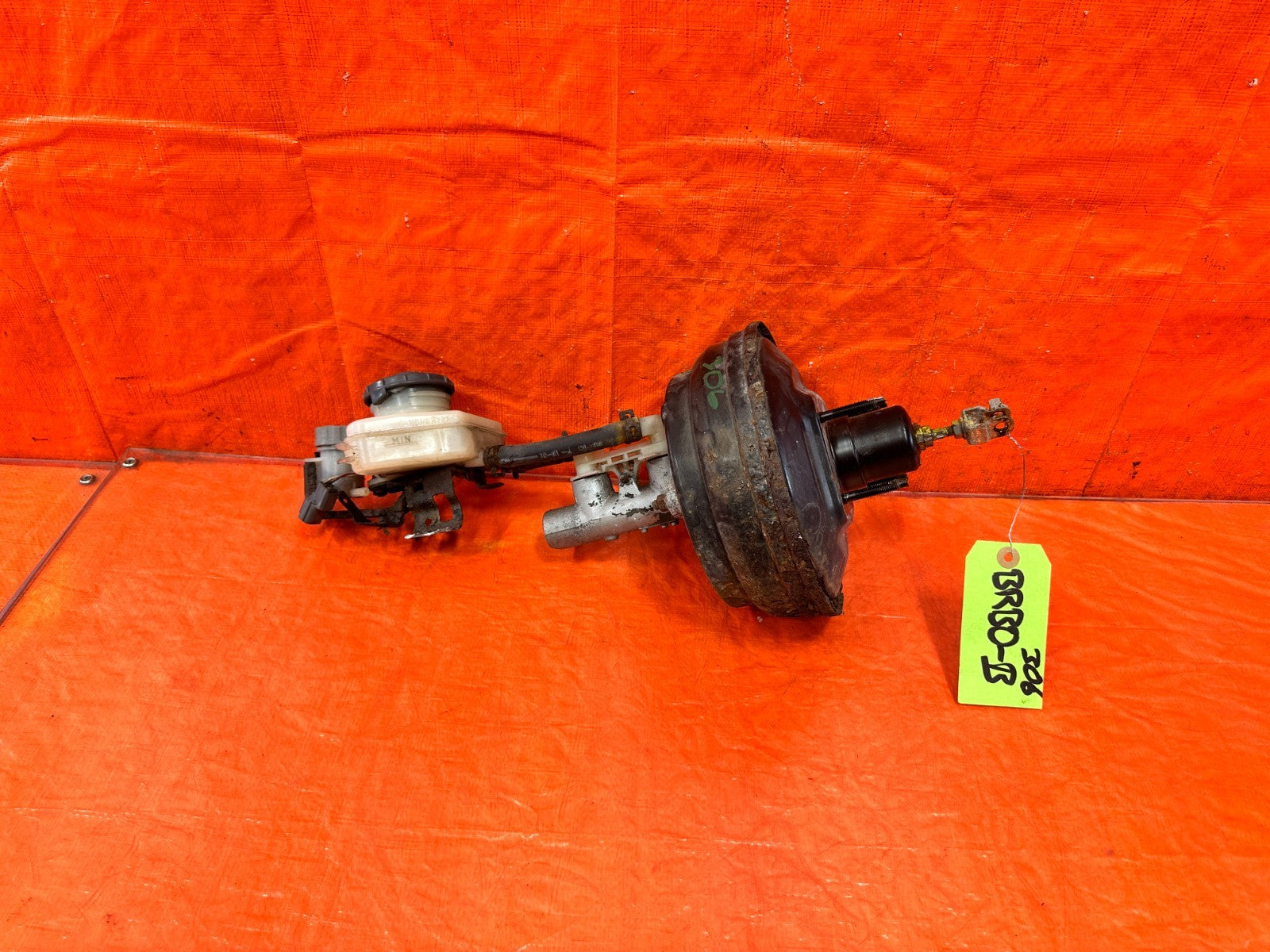 02 05 HONDA CIVIC SI EP3 HATCHBACK   BRAKE BOOSTER & MASTER CYLINDER OEM #3060