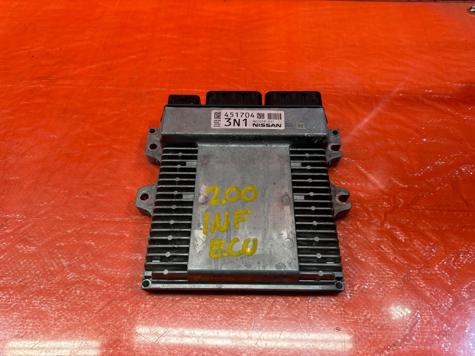 2018 18 INFINITI Q60 RED SPORT 400   VR30DDTT HI OUPUT   ENGINE COMPUTER ECU 2000