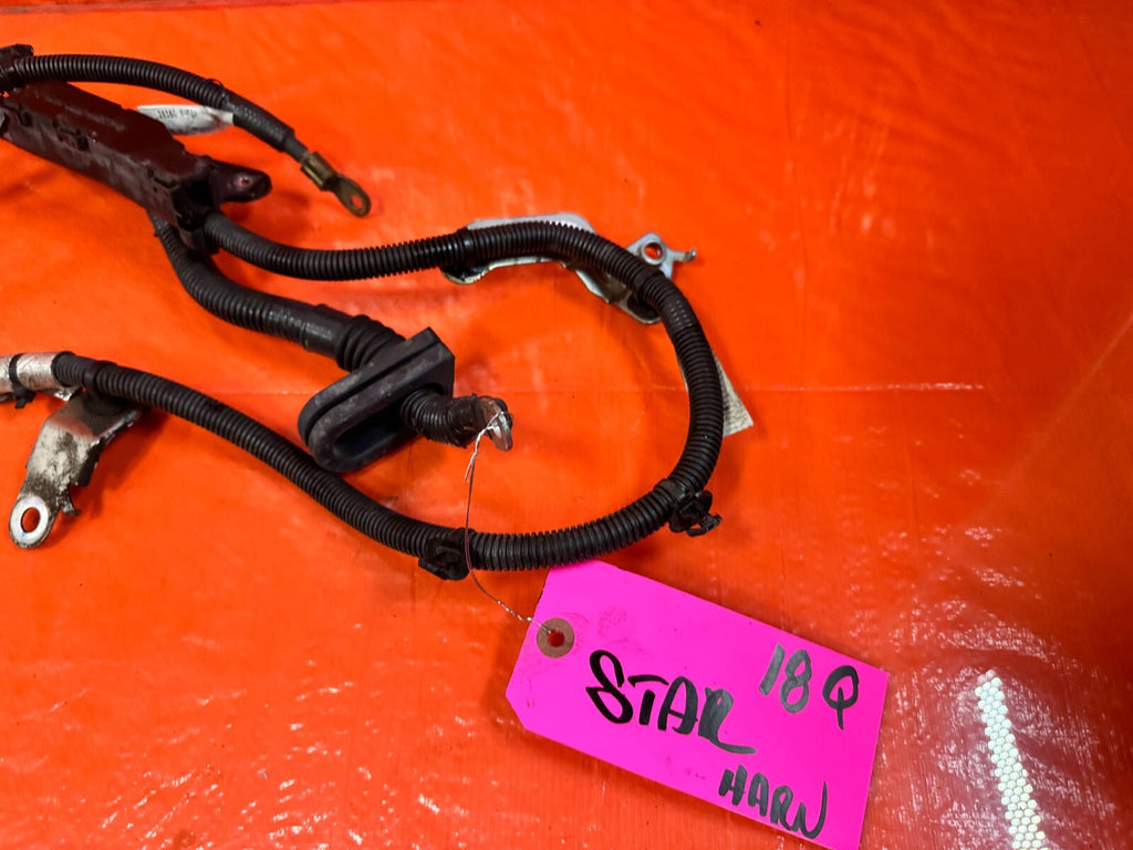 16 20 INFINITI Q50   3.0L   POSITIVE TERMINAL CHARGE STARTER HARNESS   OEM #18Q2