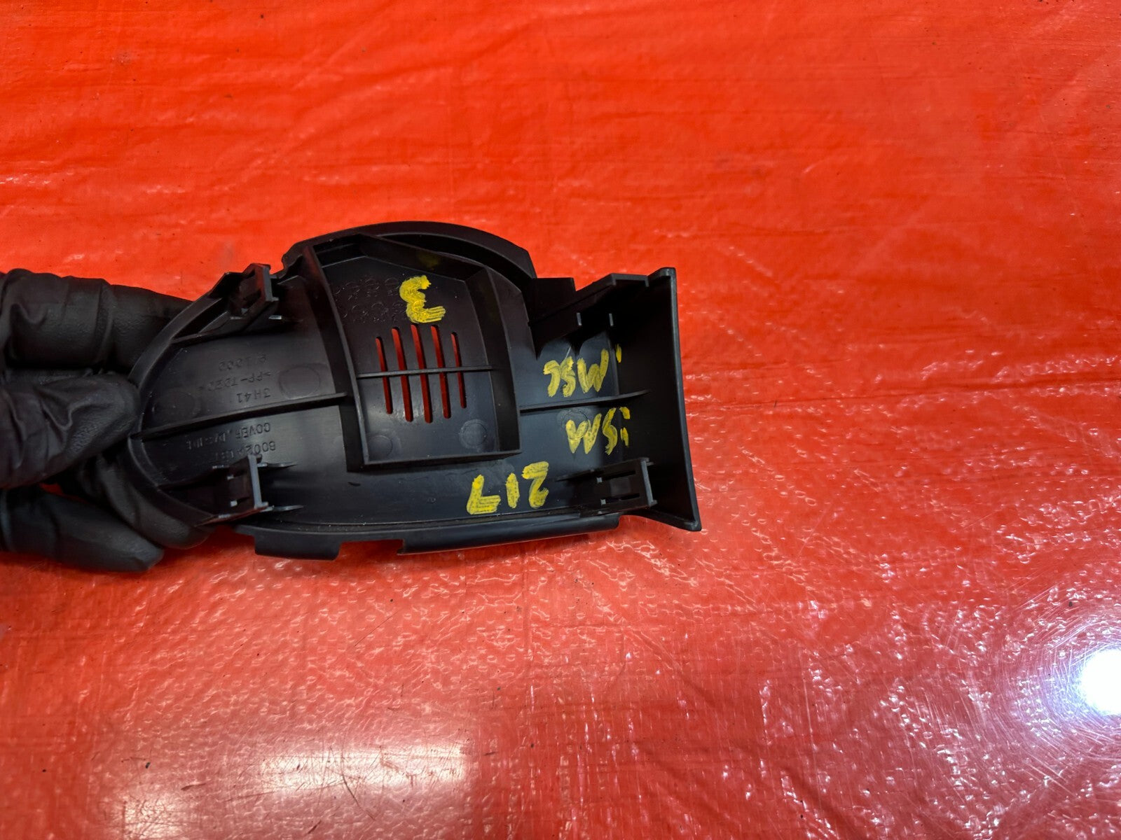 08 15 LANCER EVOLUTION X EVO 10 DASHBOARD DASH MIC SPEAKER TRIM PLASTIC OEM 2175