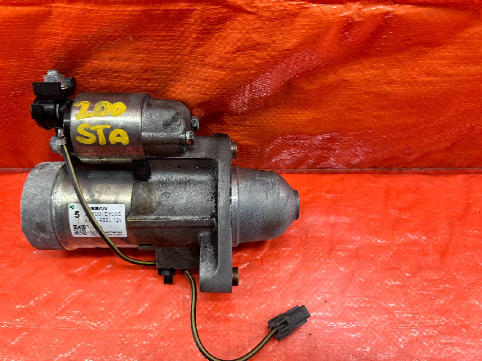 16 20 INFINITI Q50 Q60   RED SPORT 400   VR30DDTT RWD   STARTER MOTOR   OEM #2005