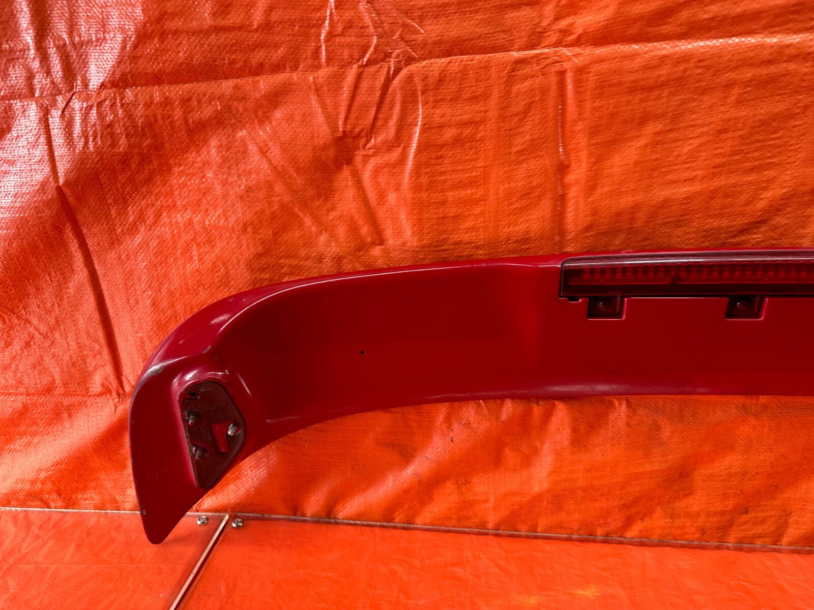 94 97 ACURA INTEGRA 2D   GS R MODEL   REAR WING SPOILER DECK LID TRIM   OEM #22612