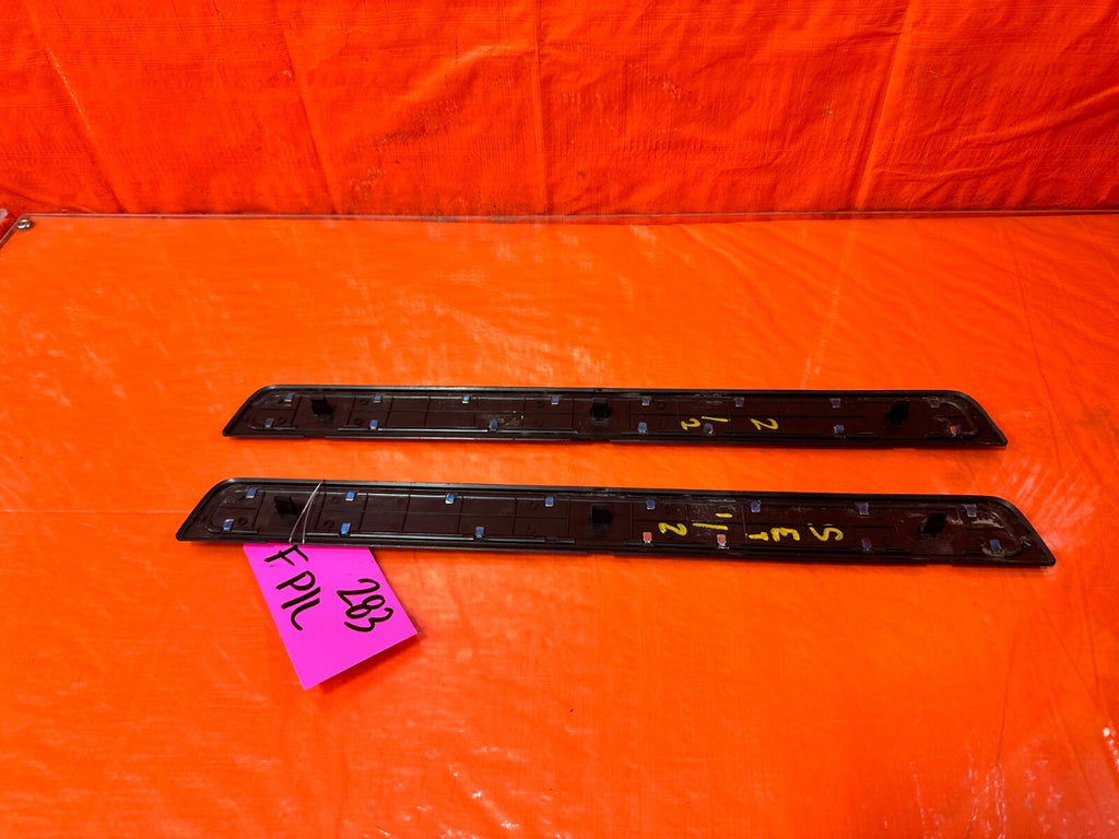 08 14 SUBARU IMPREZA WRX & STI WAGON   LEFT AND RIGHT FLOOR PILLARS SCUFF PLATE7