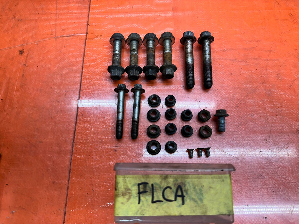 13 15 HONDA CIVIC SI 4D FRONT LOWER CONTROL ARM MOUNTING BOLTS HARDWARE OEM 3340