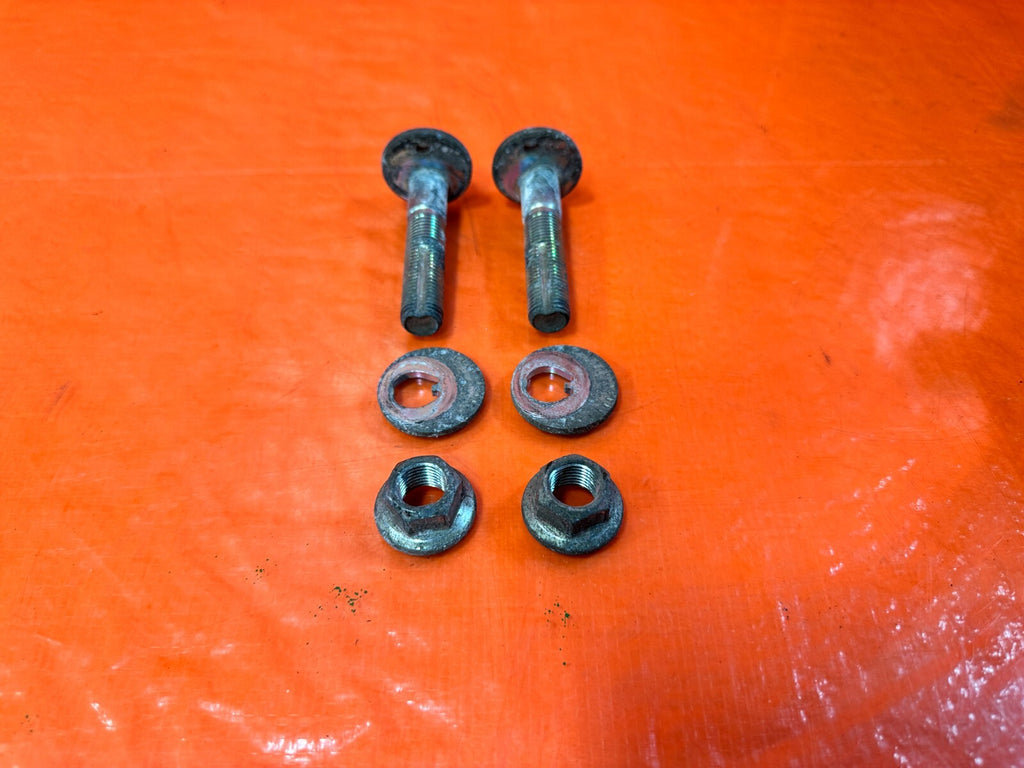 13 20 SUBARU BRZ   REAR CASTER CAMBER ADJUSTMENT BOLTS   OEM #2921