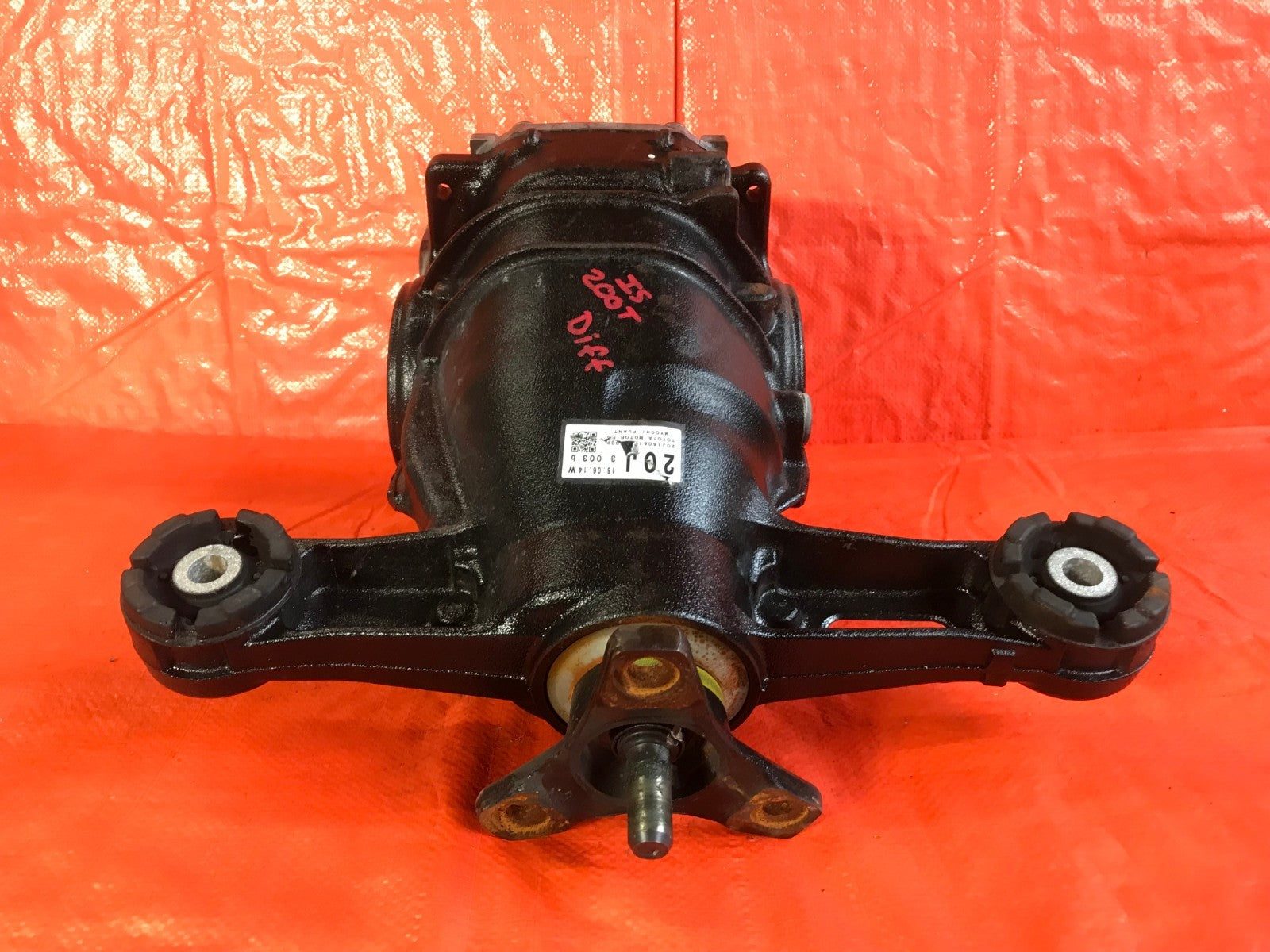 OEM 2016 16 LEXUS IS200T IS200 RWD AUTOMATIC REAR DIFFERENTIAL ASSEMBLY 0