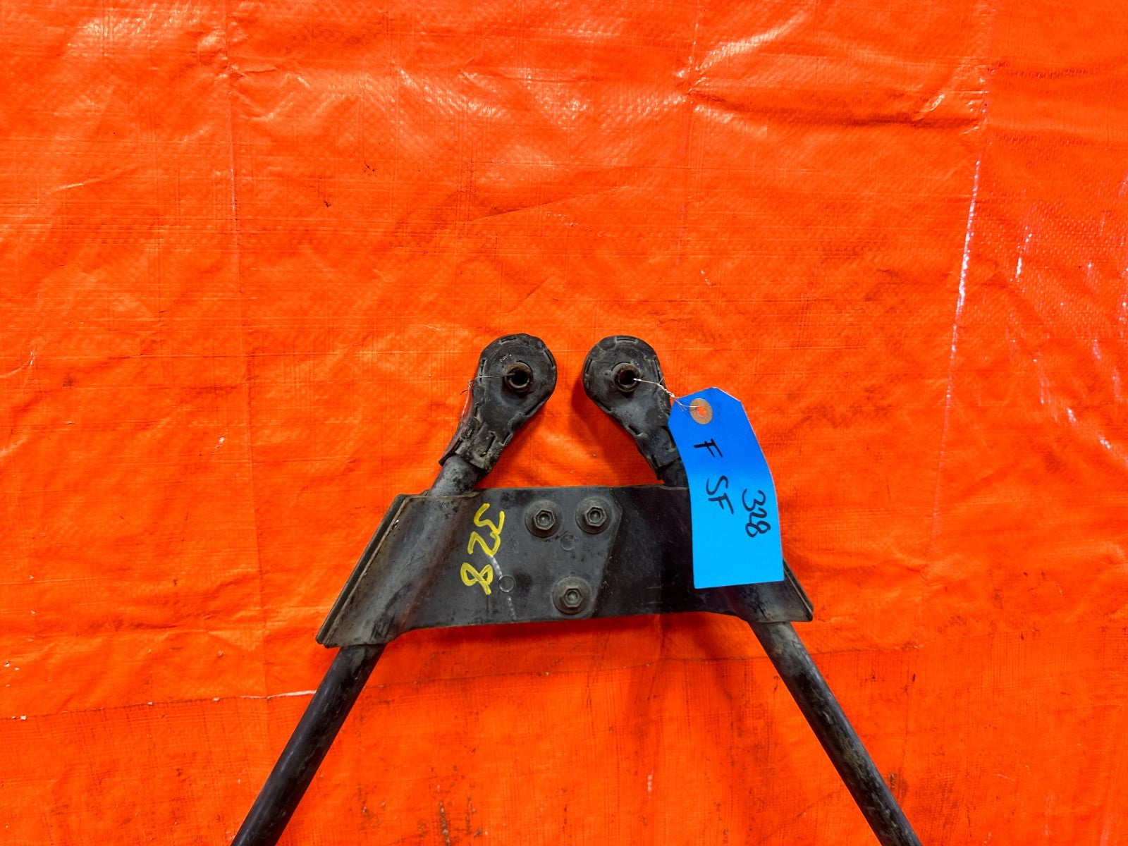 09 15 INFINITI G37 Q60 CONVERTIBLE REAR LOWER SUBFRAME SUSPENSION BRACE #32910
