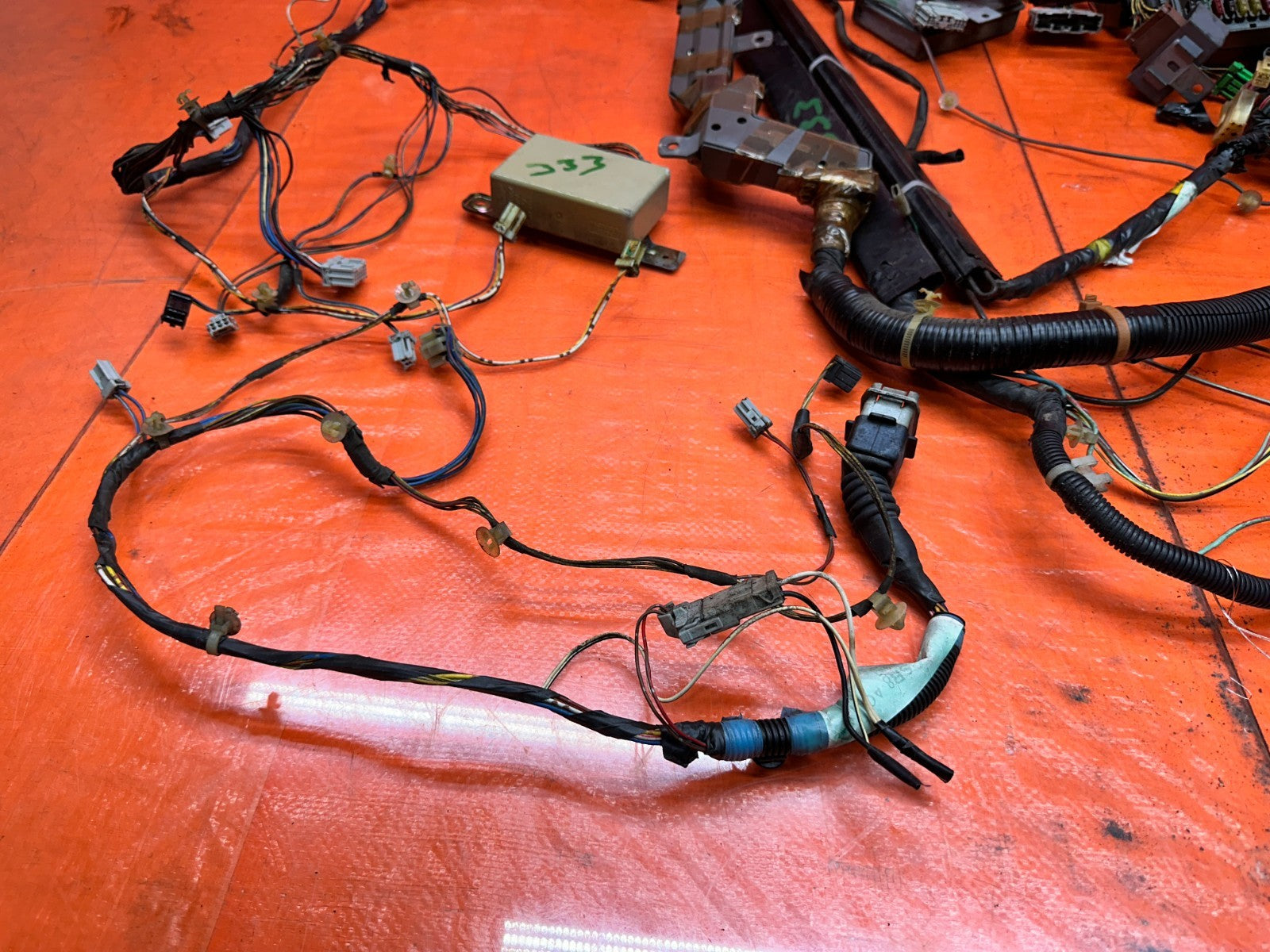 92 95 HONDA CIVIC 2D   POWER DOOR WINDOW CONVERSION HARNESS FLOOR DOORX2 CABIN18