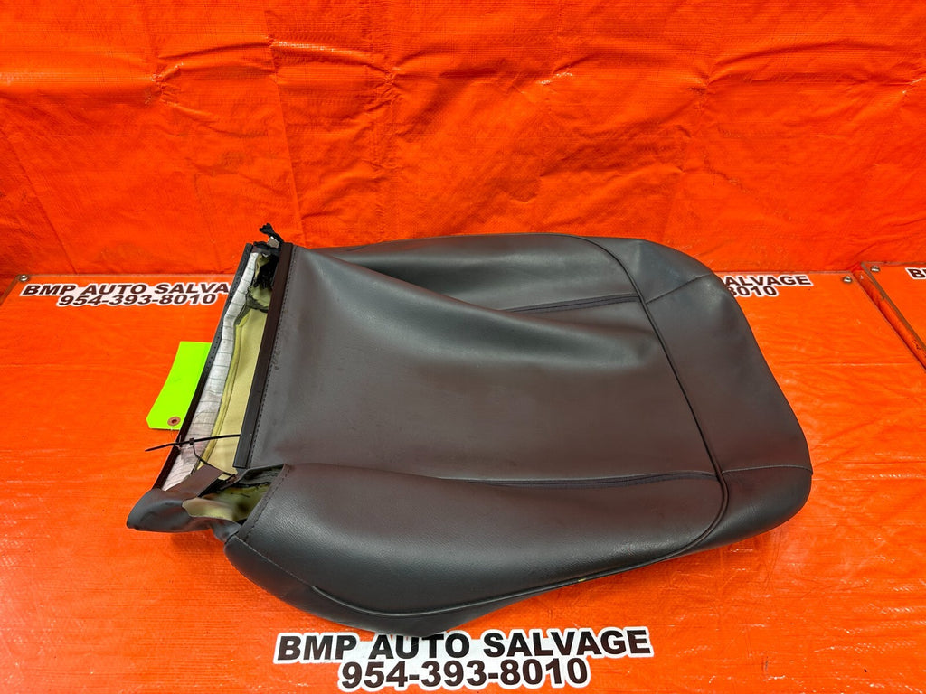 98 01 ACURA INTEGRA 2D GRAY PASSENGER RIGHT FRONT UPPER SEAT LEATHER SKIN OEM13
