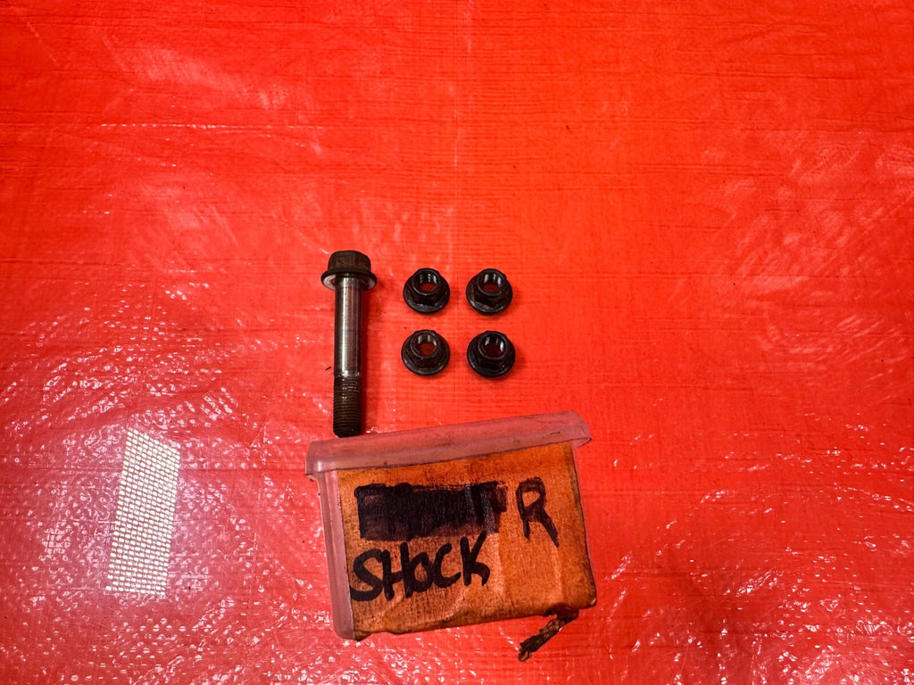 02 06 ACURA RSX   SINGLE REAR SHOCK BOLTS NUTS HARDWARE   OEM FACTORY #2712
