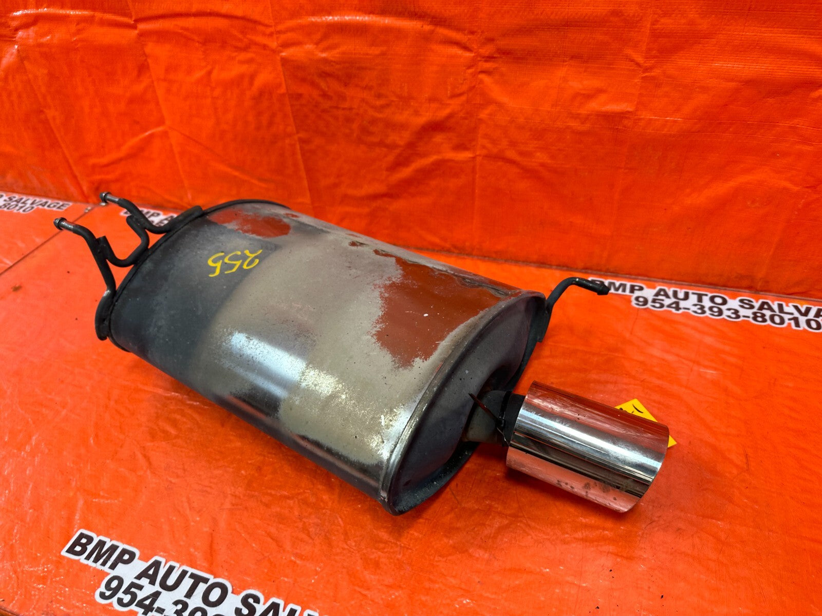 04 05 ACURA TSX   FACTORY EXHAUST MUFFLER   DRIVER LEFT SIDE   OEM #2556