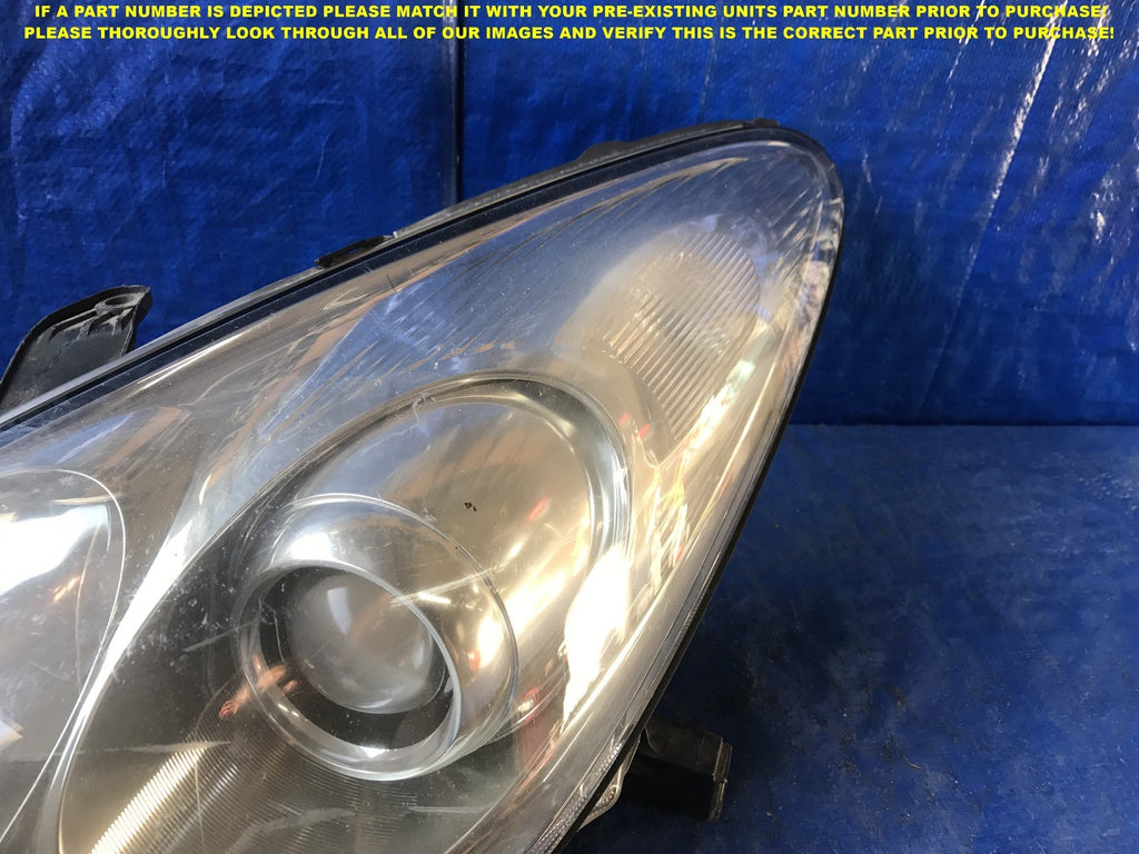 2002 2003 2004 02 03 04 LEXUS ES300 HALOGEN NON HID DRIVER LEFT HEADLIGHT L LH 6