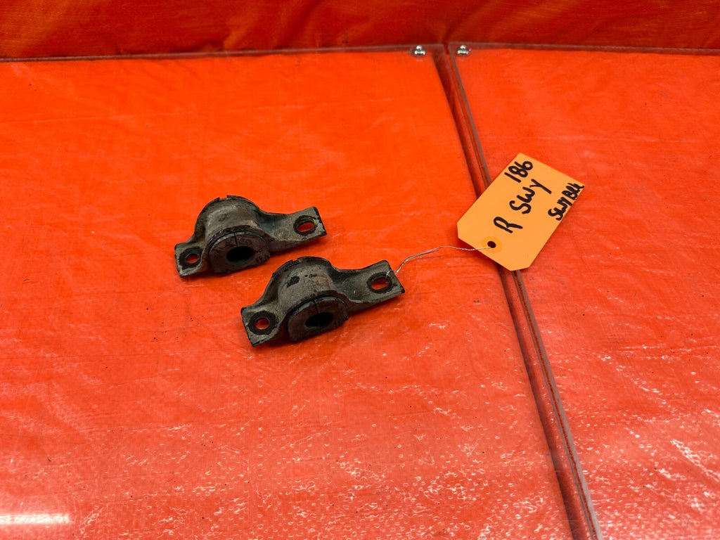 02 05 HONDA CIVIC SI EP3 HATCH REAR SWAY BAR MOUNTING BRACKET & BUSHINGS OEM 1860