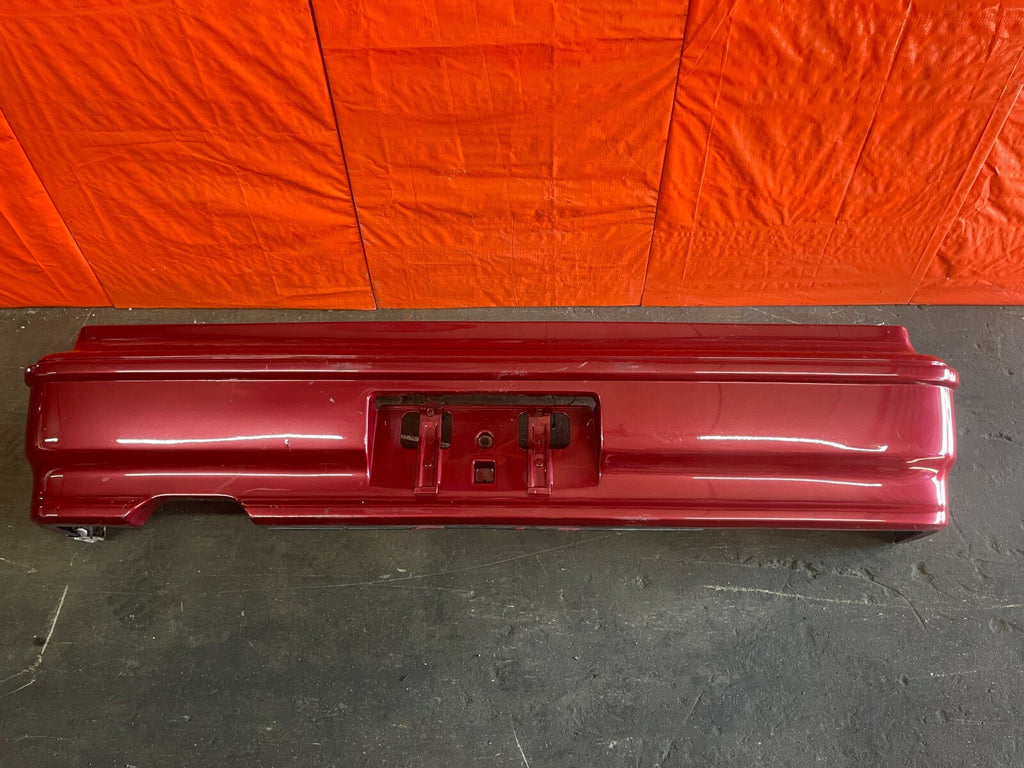 90 91 HONDA CRX   REAR   BUMPER COVER   PAINTED RED   GENUINE FACTORY OEM #610