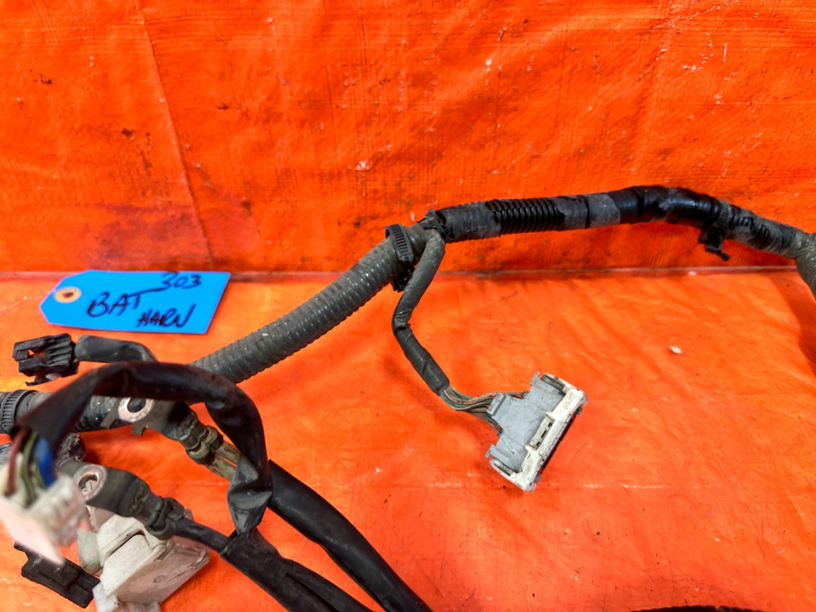 09 11 MAZDA RX8 RX 8   ENGINE HARNESS   PART THAT CONNECTS TO BATTERY ONLY   OEM5