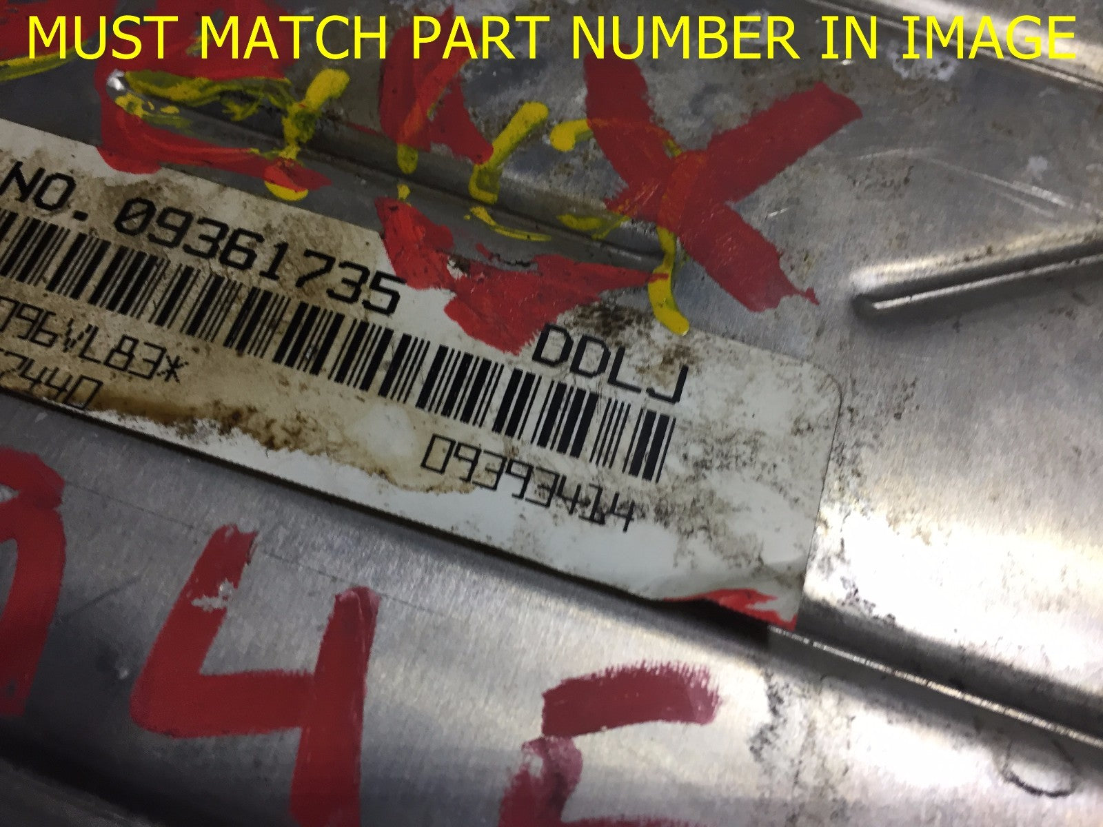 OEM ENGINE COMPUTER ECU ECM BRAIN EBX MODULE 093934141