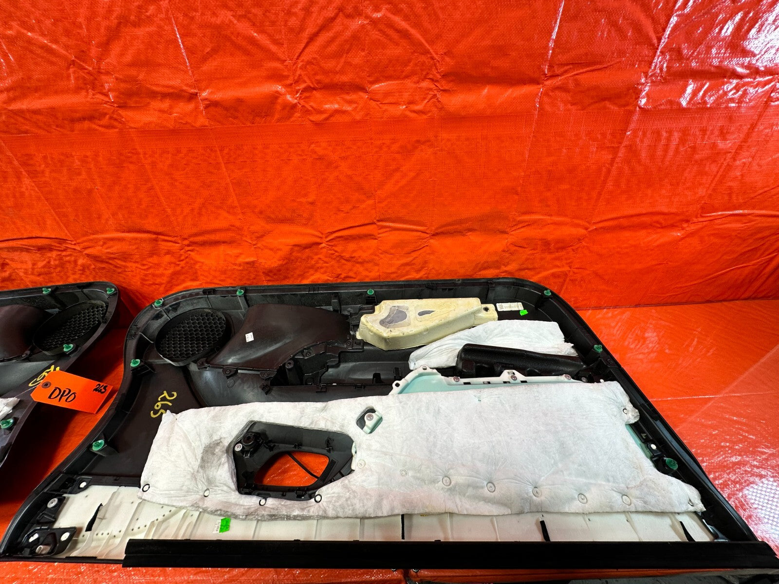 2013 13 HONDA CIVIC SI 2D COUPE   LEFT AND RIGHT DOOR PANELS DOOR PANEL SET #26514