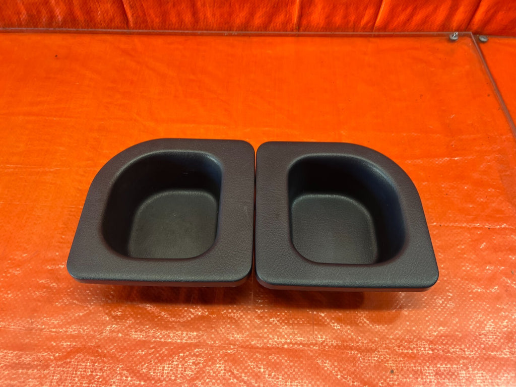 90 93 ACURA INTEGRA 2D RS   REAR SPEAKER PANEL DELETE PODS LEFT RIGHT BLUE #1540