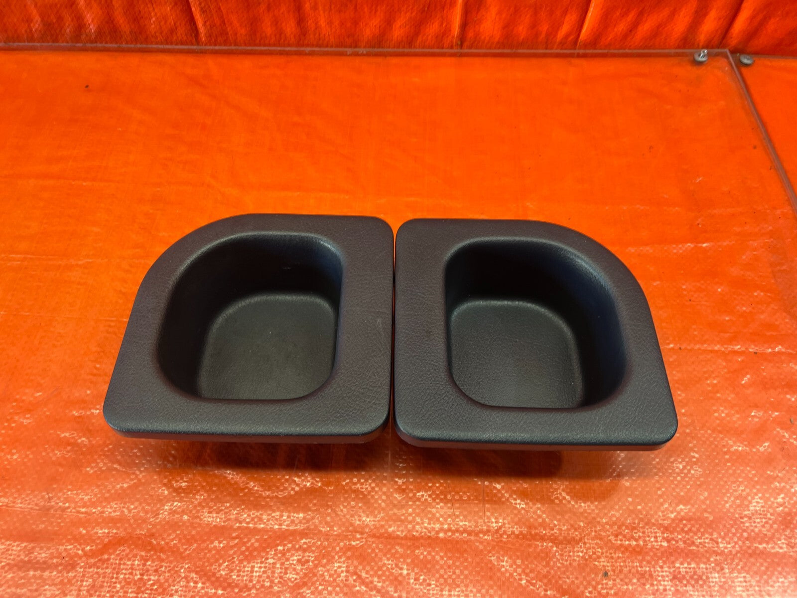 90 93 ACURA INTEGRA 2D RS   REAR SPEAKER PANEL DELETE PODS LEFT RIGHT BLUE #1540