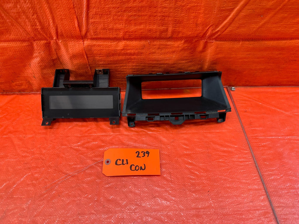 2012 12 HONDA ACCORD SEDAN 2.4L SE CLIMATE CONTROL INFORMTAION DISPLAY SCREEN 394