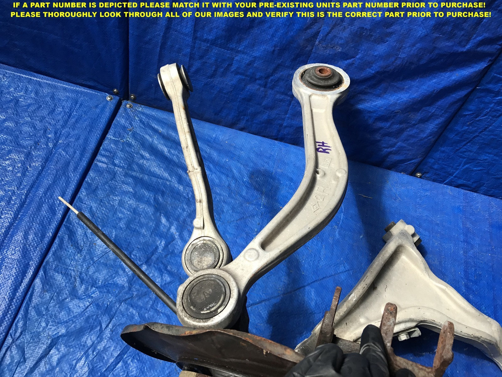 OEM 2008 2015 MITSUBISHI EVOLUTION PASSENGER RIGHT REAR KNUCKLE SPINDLE 100%5