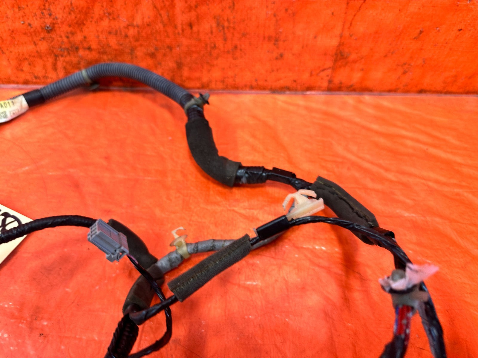 04 08 ACURA TSX RIGHT PASS FRONT DOOR WIRING HARNESS PIGTAIL OEM #33012