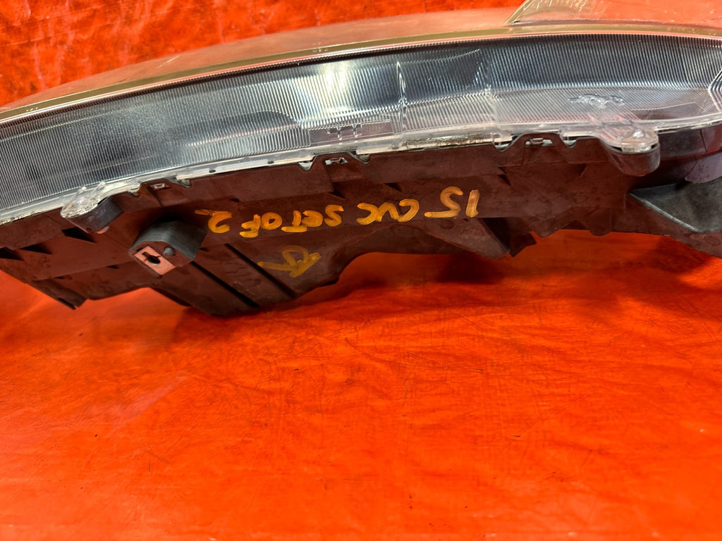 13 15 HONDA CIVIC SEDAN HEADLIGHTS HEADLAMPS   LEFT AND RIGHT HEADLIGHT SET OEM23