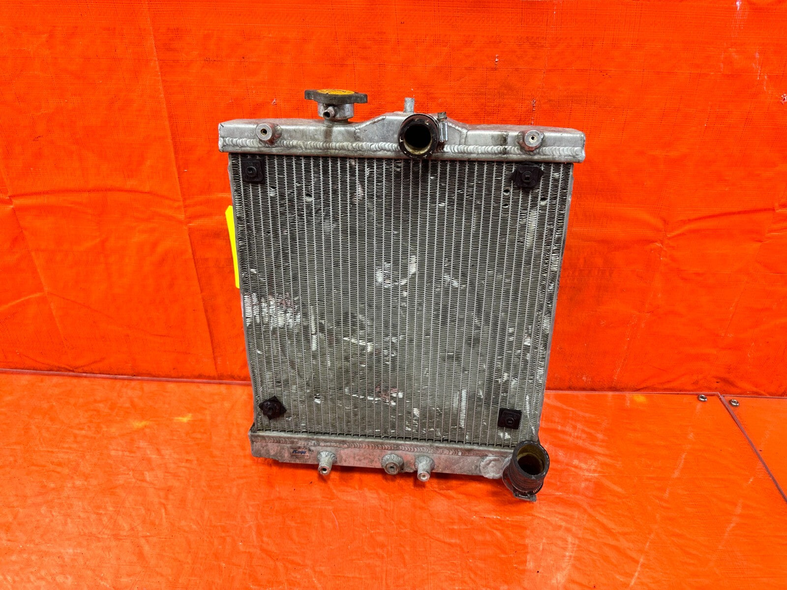 88 91 HONDA CRX   1/2 STYLE   KOYO ALUMINUM RADIATOR W/ PERMA COOL FAN   #2778