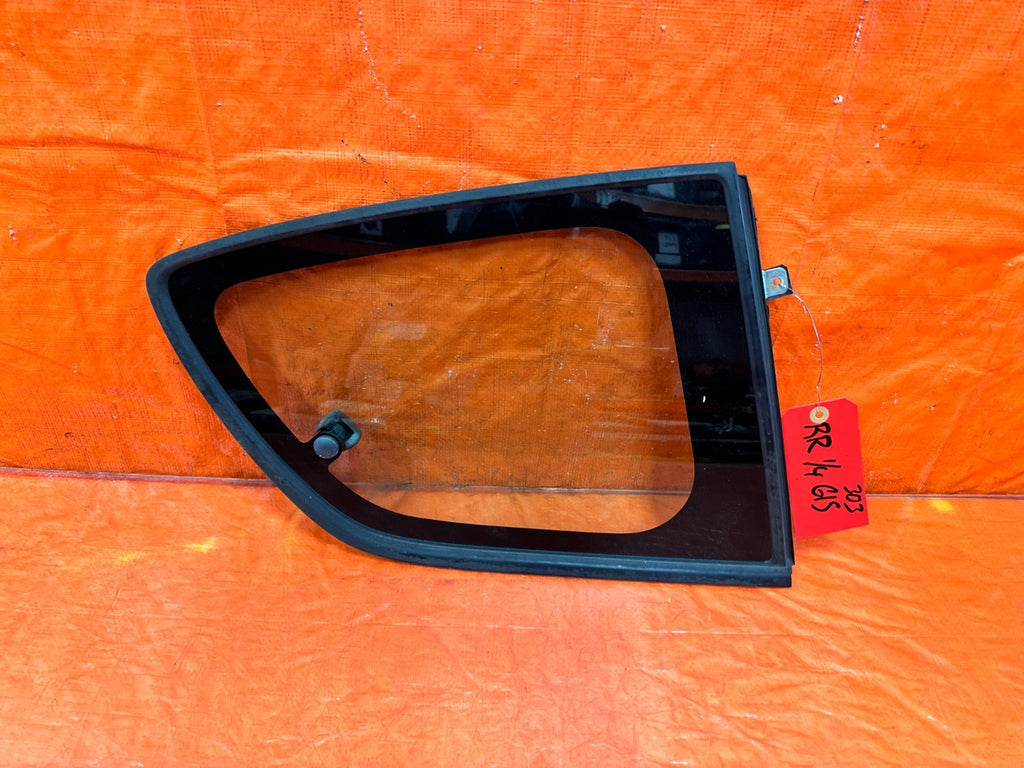 04 11 MAZDA RX8 RX 8   PASSENGER RIGHT REAR DOOR GLASS WINDOW   OEM #3030