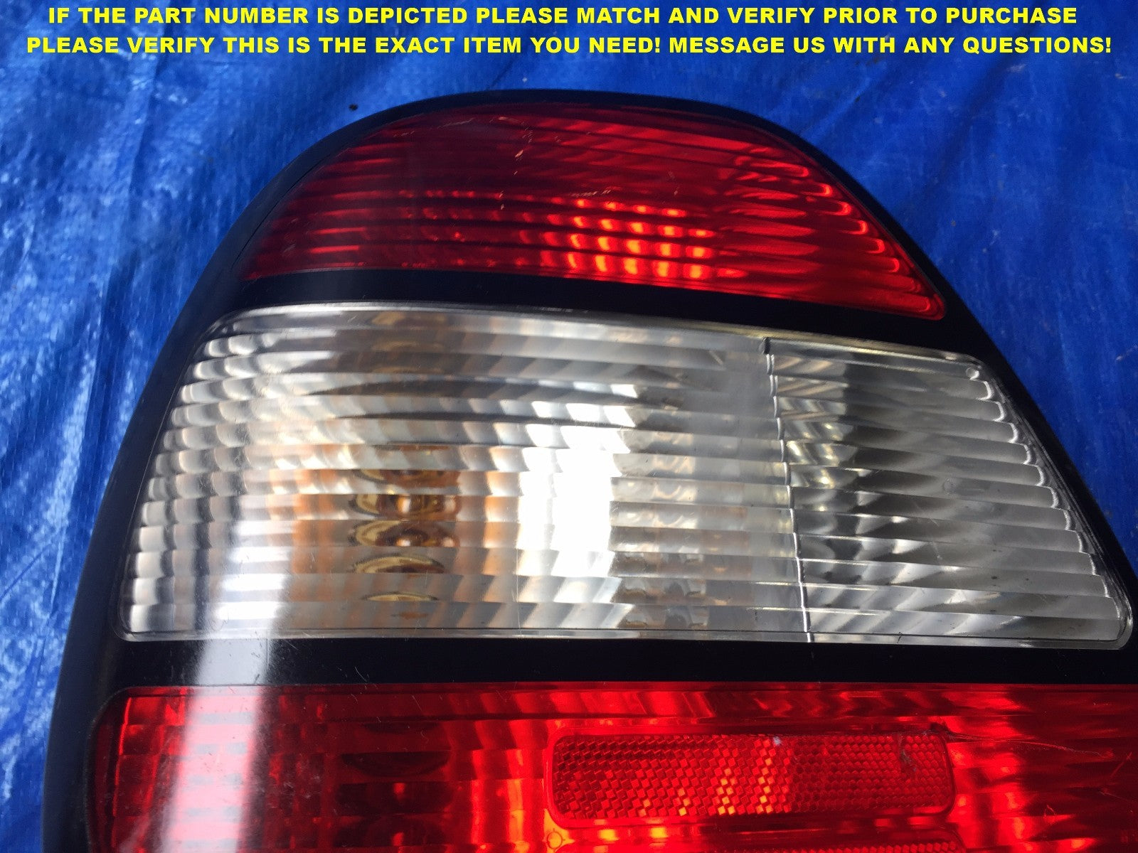 OEM 1997 1998 1999 2000 2001 2002 97 98 99 DAEWOO LEGANZA DRIVER LEFT TAIL LIGHT3