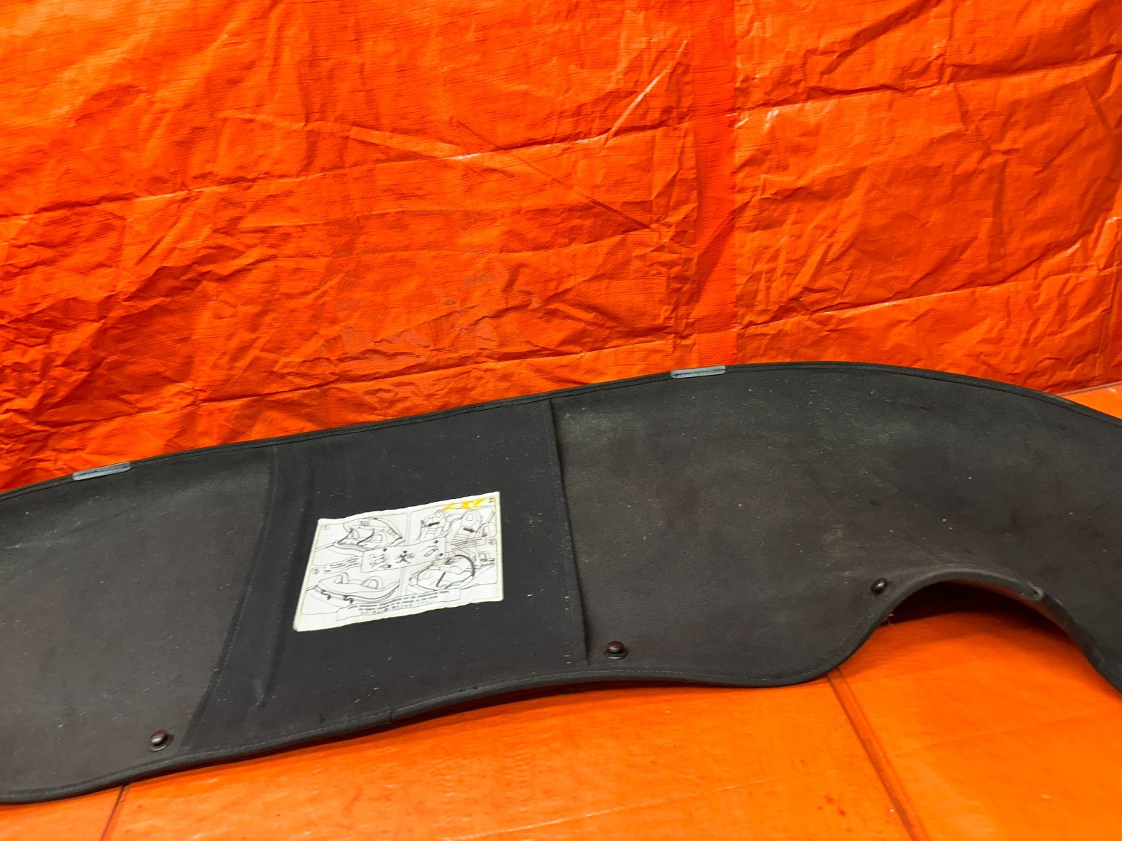 00 03 HONDA S2000 AP1 2.0L CONVERTIBLE SOFT TOP TONNEAU BOOT COVER DUST CAP #33720