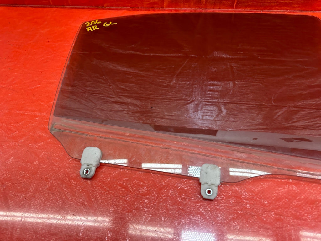 08 15 LANCER EVOLUTION X EVO 10   PASSENGER RIGHT REAR GLASS WINDOW   OEM #2066