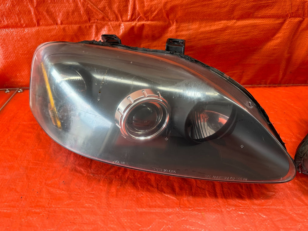 99 00 HONDA CIVIC   AFTERMARKET BRAND   PROJECTOR HEADLIGHT HEADLAMPS   #20212