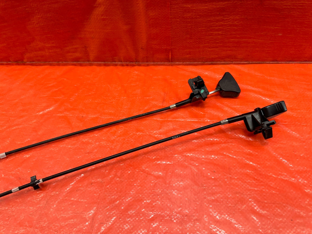 07 11 HONDA CIVIC SI SEDAN   LEFT & RIGHT REAR SEAT RELEASE PULL CABLES OEM #20314