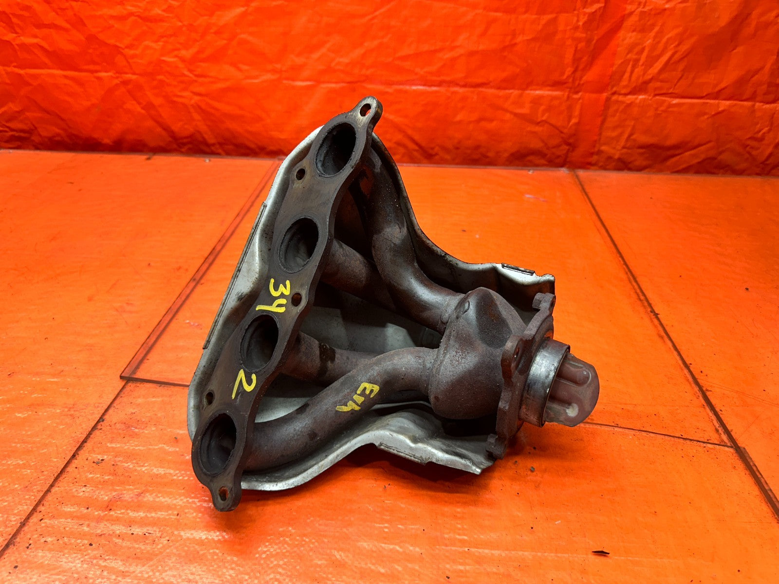 04-05 ACURA TSX 4D 2.4L K24A2 EXHAUST MANIFOLD HEADER CATALYTIC CONVERTER #3420