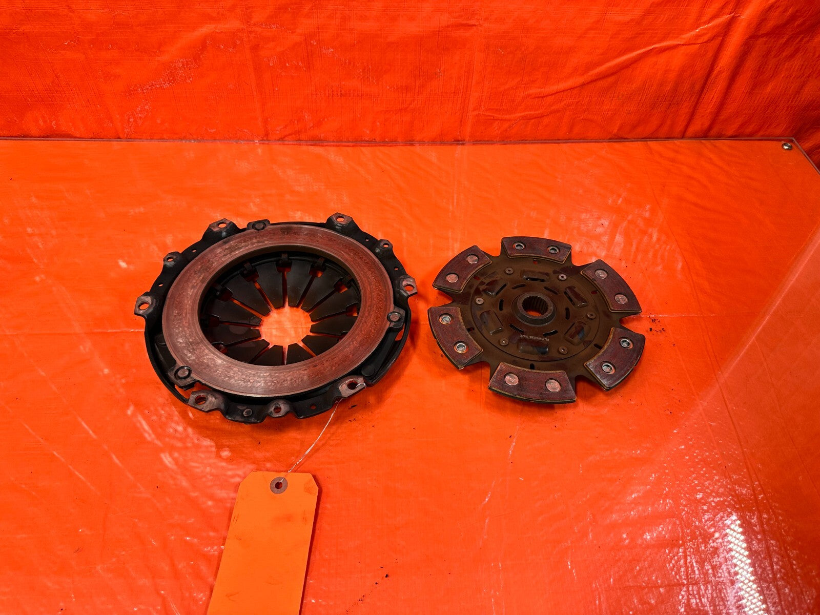 12 15 HONDA CIVIC SI   ACTION RACING BRAND   6 PUCK SPRUNG CLUTCH PRESSURE PLATE12