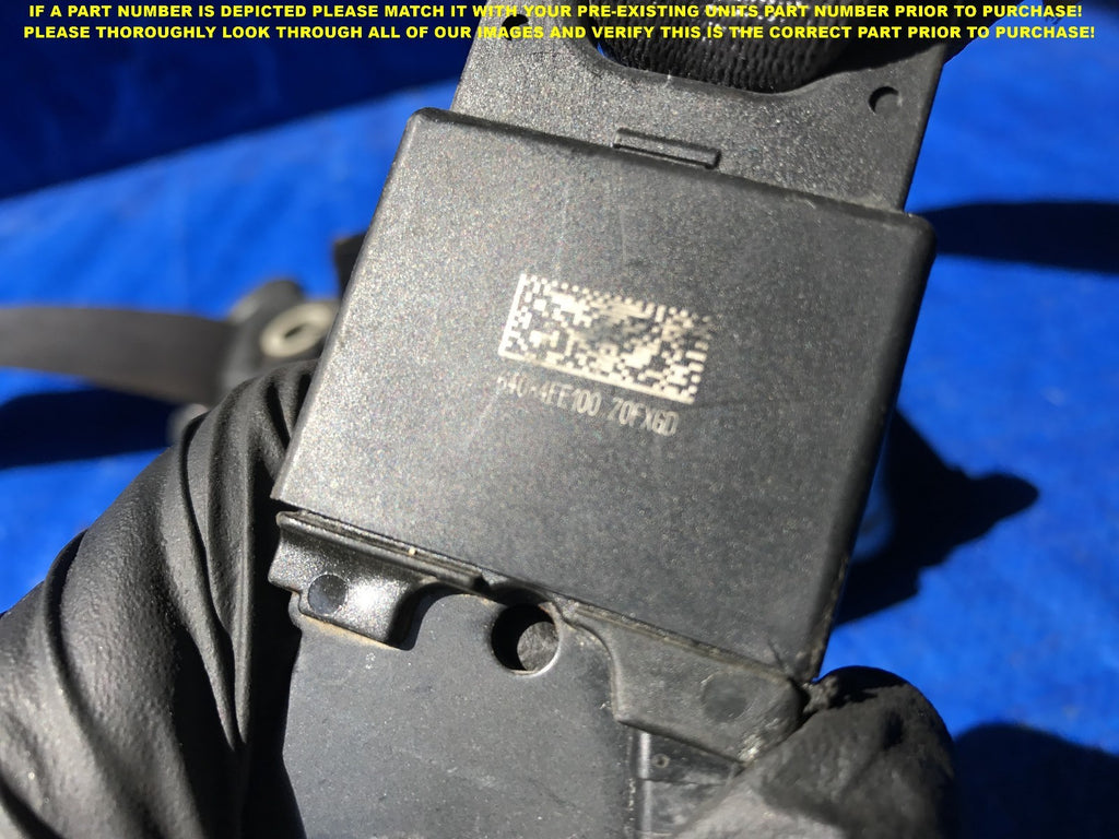 OEM 2008 2009 2010 2011 SUBARU WRX STI PASSENGER RIGHT FRONT SEAT BELT2