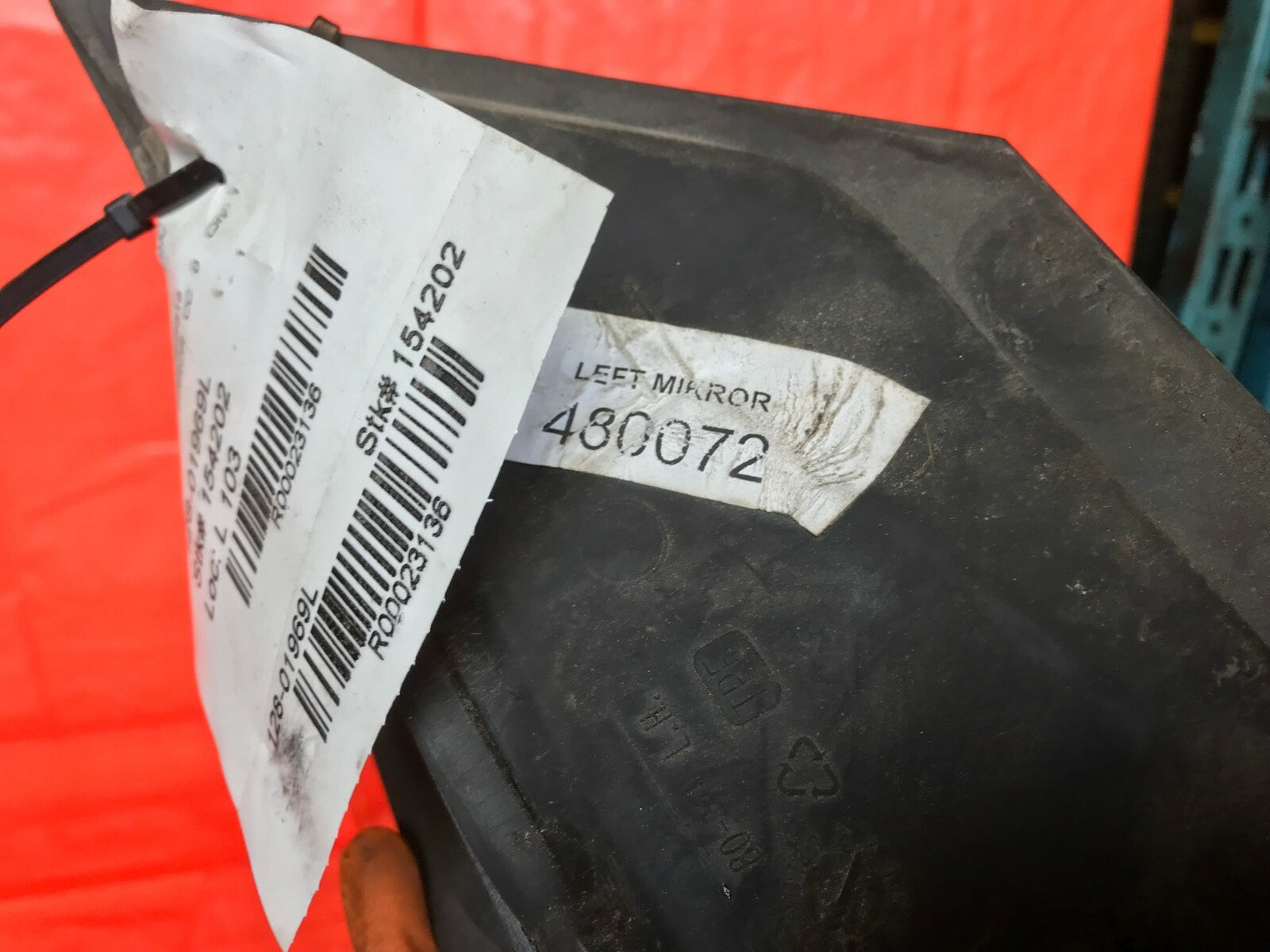 OEM 2000 2001 2002 CHEVROLET EXPRESS VAN DRIVER LEFT SIDE VIEW MIRROR MANUAL9