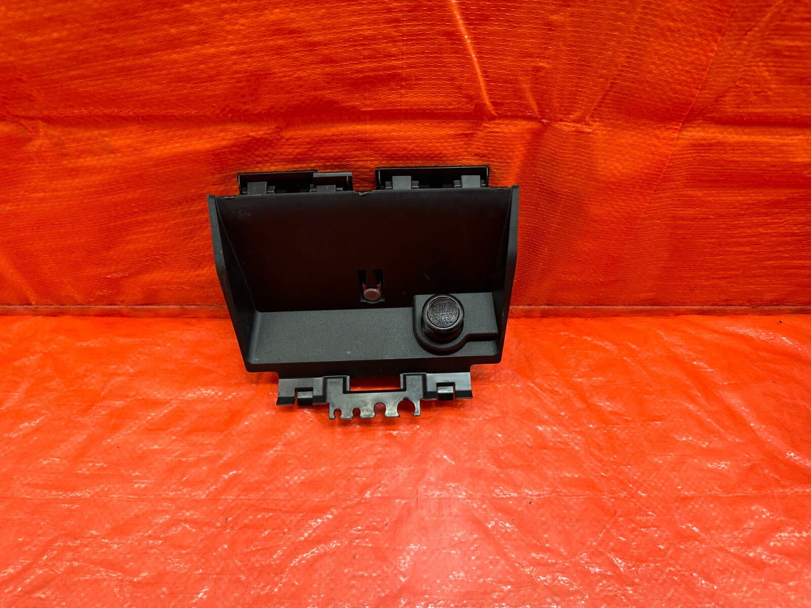 12 21 SUBARU WRX & STI SEDAN   CENTER CONSOLE TRIM TRAY PANEL W/ 12 V OEM #1800