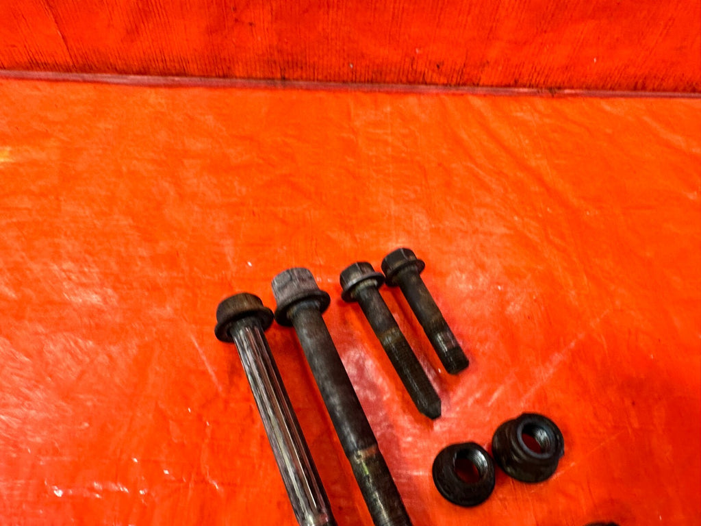 96 00 HONDA CIVIC   LEFT & RIGHT   FRONT SHOCK FORK BOLTS & NUTS   OEM #2743