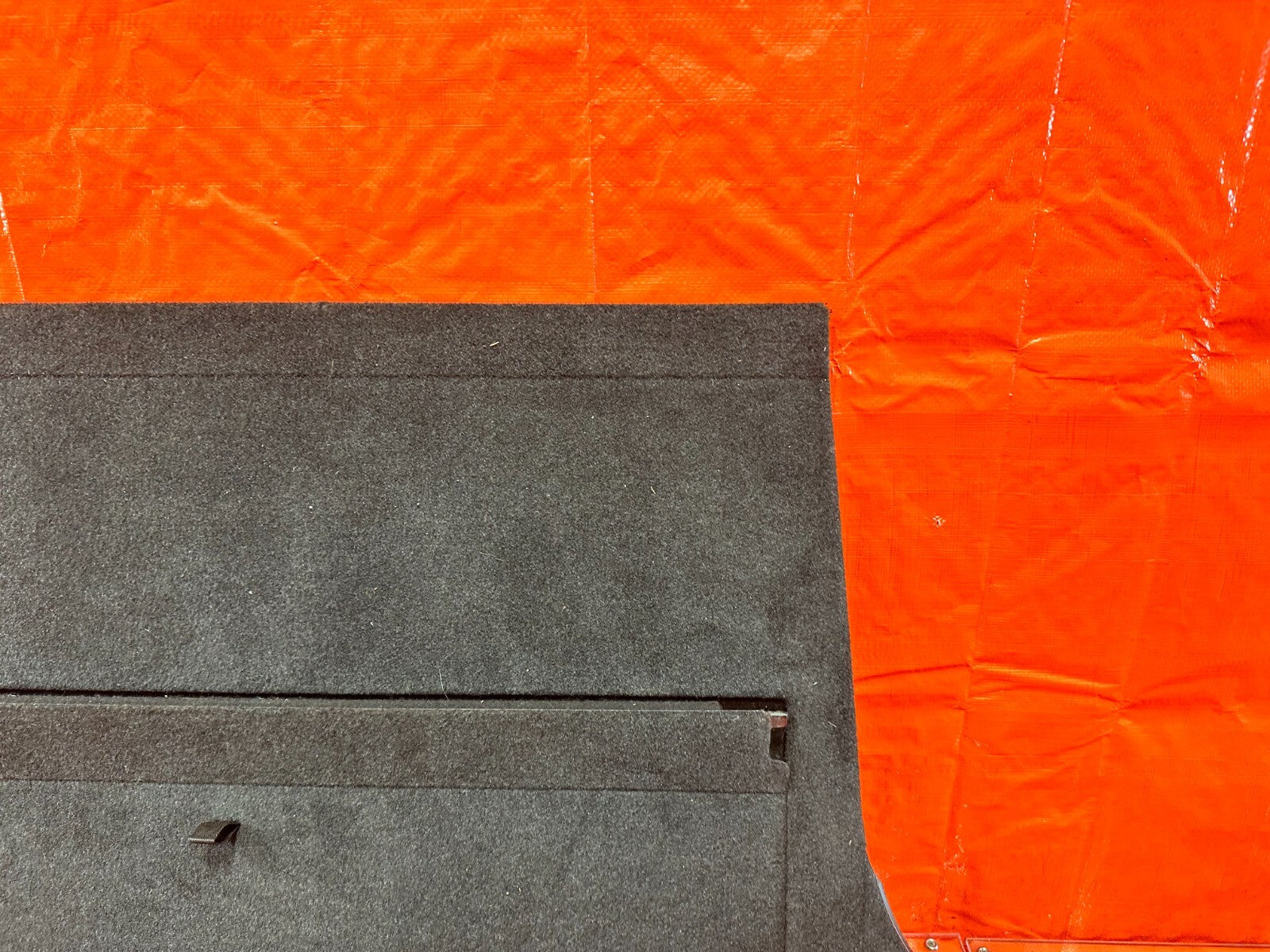 INFINITI G37 CONVERTIBLE CARGO LINER TRUNK MAT CARDBOARD FLAP LINING OEM #2782
