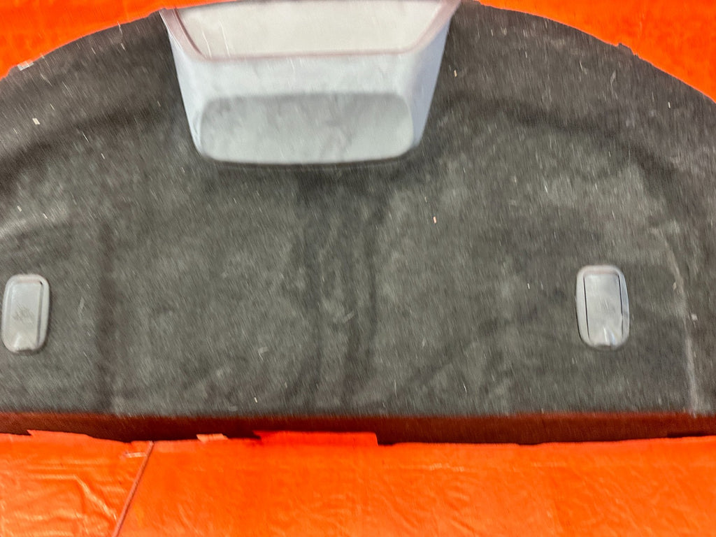 10 16 HYUNDAI GENESIS COUPE   REAR SPEAKER COVER TRAY LINER TRIM   NON SUB 3184