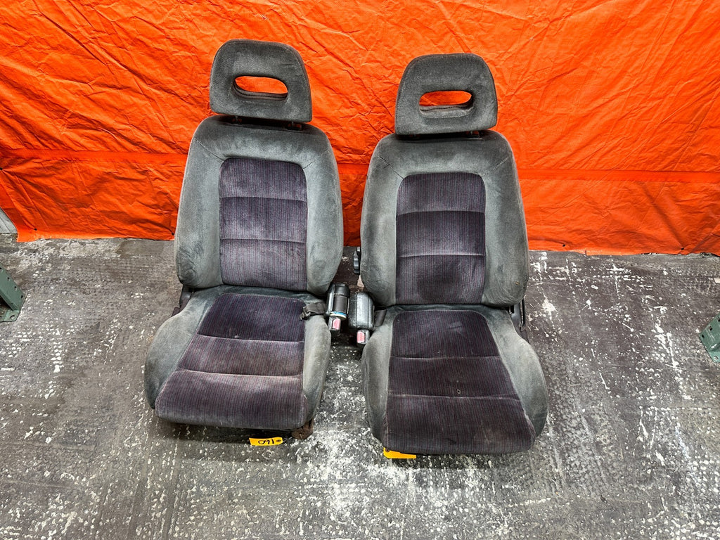90-93 ACURA INTEGRA DA B17A1 GSR FRONT SEATS PAIR LEFT DRIVER RIGHT PASS OEM 16019