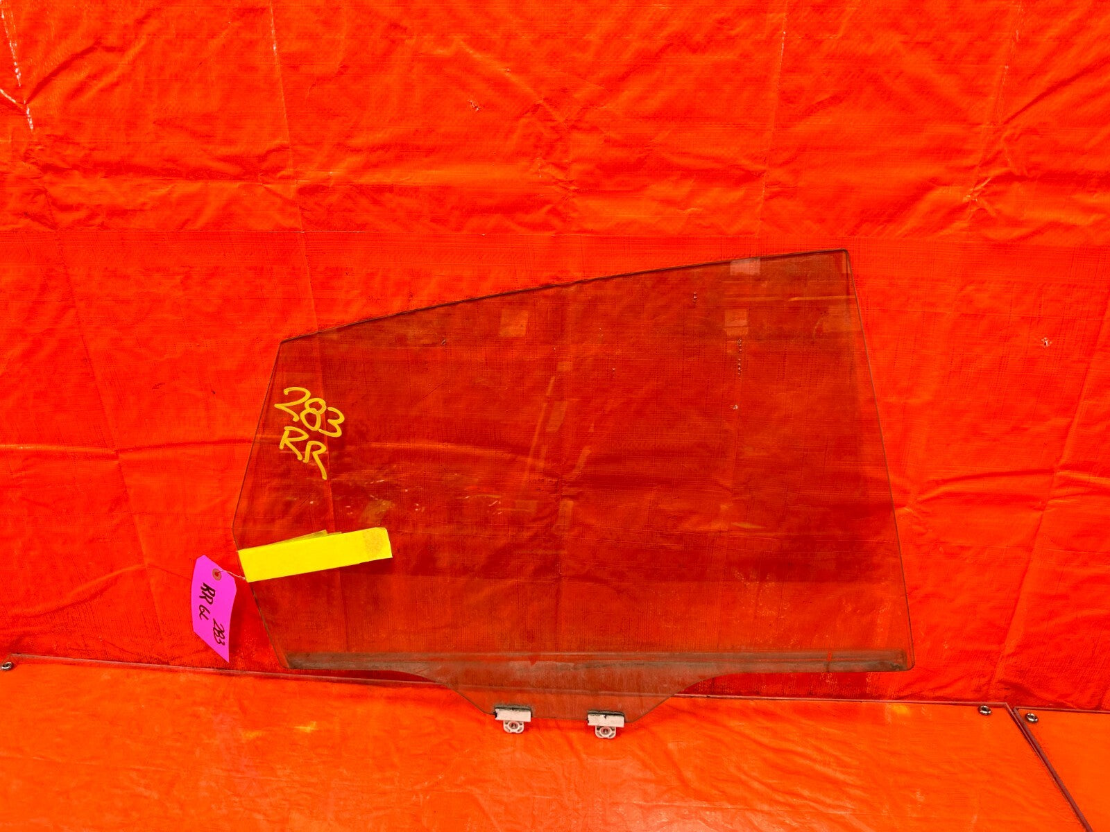 10 14 SUBARU IMPREZA WRX PASSENGER RIGHT REAR DOOR GLASS WINDOW   OEM #2830