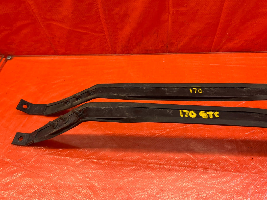 12 21 SUBARU WRX & STI  SEDAN   GASOLINE GAS FUEL TANK STRAP SET STRAPS SUPPORTS6