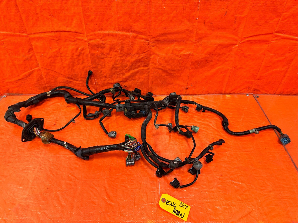 99 00 HONDA CIVIC   D16Y7 NON VTEC   AUTOMATIC   ENGINE HARNESS WIRE LOOM   OEM0