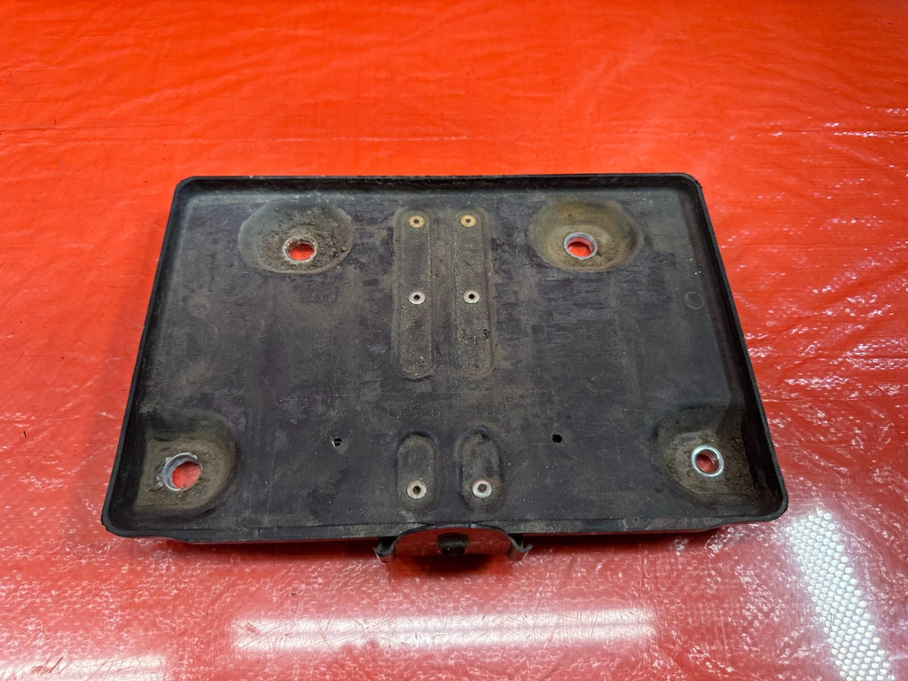 08 15 INFINITI G37 & Q60 2D BATTERY TRAY MOUNTING BRACKET W/ TIE DOWN COVER #1900