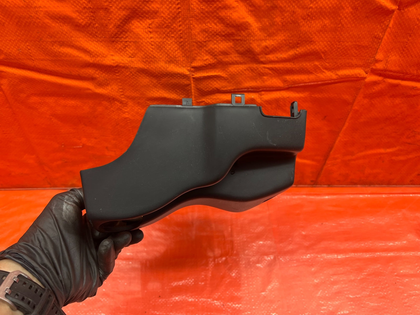 94 95 ACURA INTEGRA KEY IGNITION STEERING COLUMN   LOWER PORTION   BLACK OEM 1656
